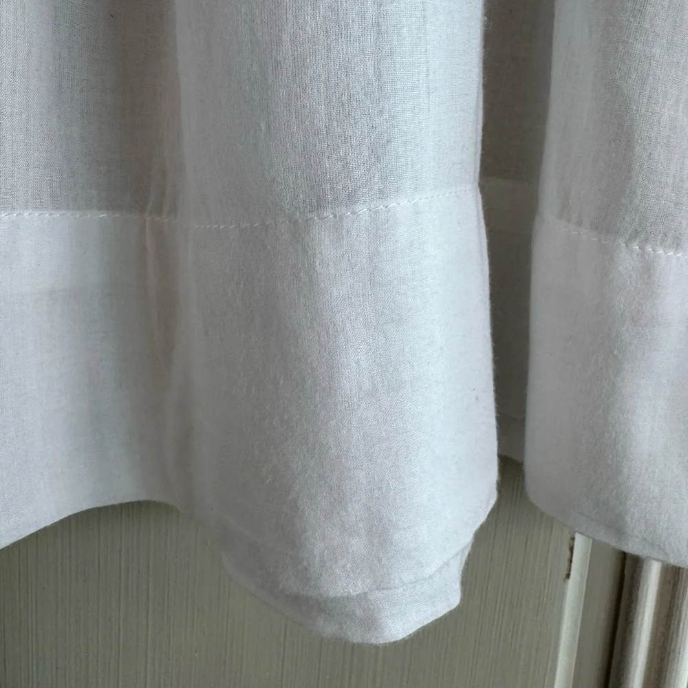 DOรN CHATEAU ๐บ๐ โBLOUSE,โ WHITE, (was hemmed from Chateau Slip), RARE, Size L - Picture 11 of 13